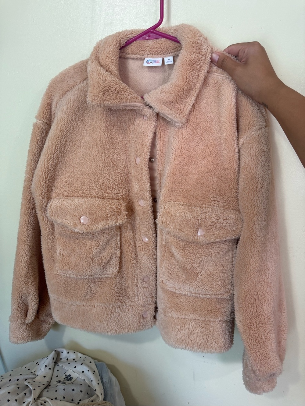 Girls Sherpa Jacket